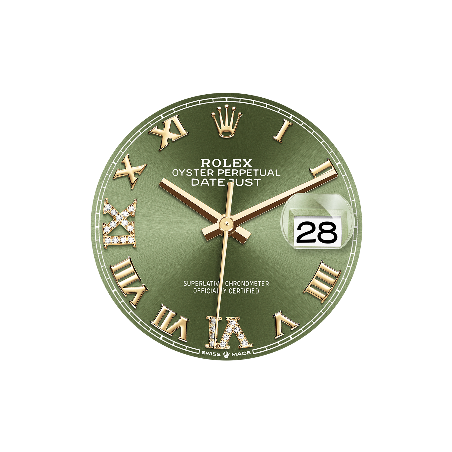 Rolex Vintage Precision 4411 18K spider lugs